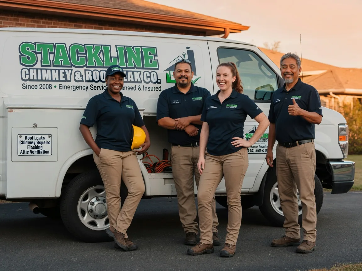 Chimney flashing repair company in Port Lavaca, TX